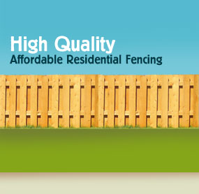 High quality, affordable residential fencing
